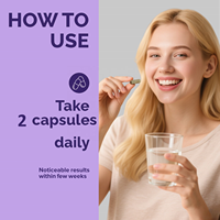 Haccp Femmes Supplément Multivitamine & Multimineral pour l'Energie Humeur Cheveux Peau & Ongles Capsules Vitamines pour Femmes