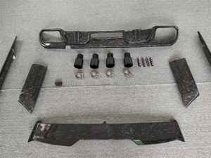 X6M <span class=keywords><strong>F96</strong></span> forgé LD Style Kit carrosserie pour <span class=keywords><strong>BMW</strong></span> X6M compétition <span class=keywords><strong>F96</strong></span> forgé pare-chocs avant lèvre jupe latérale diffuseur arrière Spoiler - Product Image 4