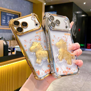 Coque transparente en silicone souple TPU pour <span class=keywords><strong>Sony</strong></span> <span class=keywords><strong>Xperia</strong></span> 1 5 10 II XZ3, coque mobile scintillante pour filles - Product Image 2