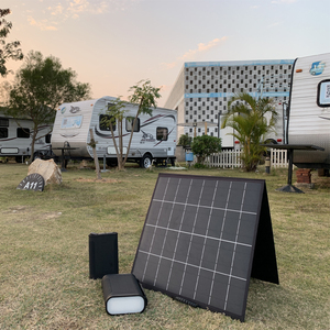 Estación de energía portátil de alta capacidad 96000mAh 308wh, cargador de batería de salida 12V 5V con pantalla LED, linterna <span class=keywords><strong>SOS</strong></span> para acampar - Product Image 3