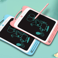 Tablet de escrita inteligente com gato, tablet eletrônica de desenho animado lcd 8.5 polegadas, bloco de notas