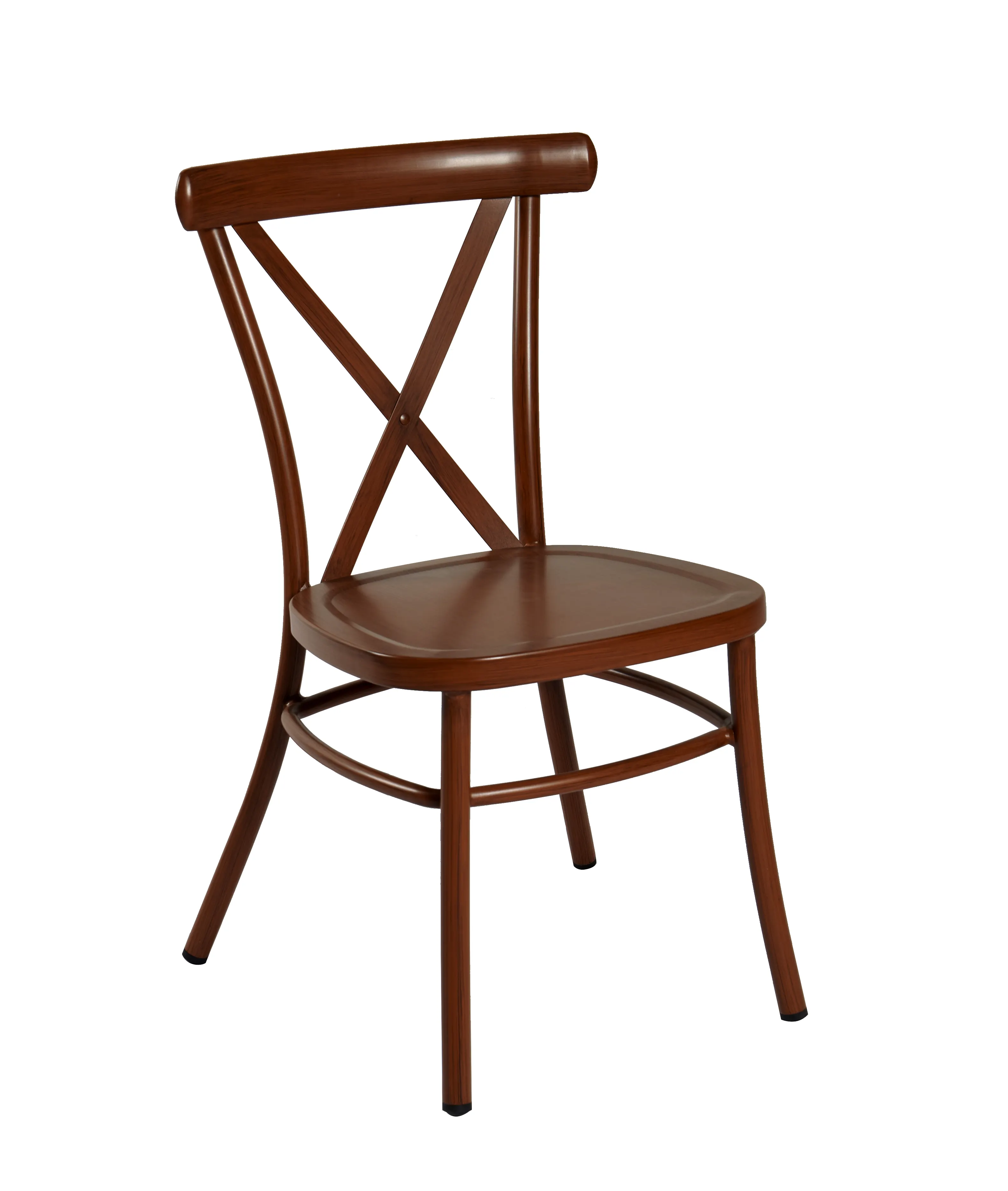 आउटडोर एल्यूमिनियम लाउंज कुर्सी फर्नीचर आउटडोर डाइनिंग कुर्सियां ठोस लकड़ी रेस्तरां कुर्सी उच्च गुणवत्ता वाली कुर्सी