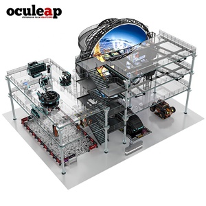 Professionele VR Arcade Game Center Oplossingsfabrikant Amusement Muntenautomaat 7D 9D VR Simulator Arcade Indoor Attractiepark - Product Image 2