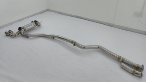 CSZ para <span class=keywords><strong>BMW</strong></span> F44 M235i Gran Coupé B48 2.0T 2020-2024, Sistema de Escape Deportivo Valvetronic con Silenciador Catback y Cuatro Salidas - Product Image 5