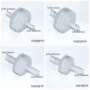 Ju 3/8 "9.5 mét hose barb ống nối lưới thép không gỉ HDPE sợi không khí nước <span class=keywords><strong>Inline</strong></span> lọc cho oxy Bộ tập trung - Product Image 3