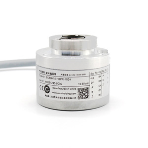 Codificador Rotatorio Incremental Elco EC50H15-H6PR-1024 10-30Vdc con Cables y Centro Abierto - Product Image 3