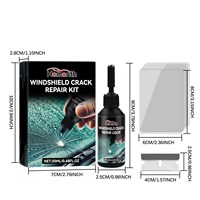 Auto-Windschutzscheiben-Reparaturset Glasriss-Reparaturflüssigkeit Windschutzscheiben-Kratzer-Reparaturkleber Auto-Glas-Restaurations-Werkzeugset