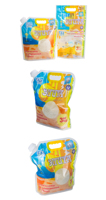 Sac d'emballage pour riz de 3 kg et 5 kg, avec bec verseur, poignée, résistant à l'humidité, non glissant