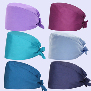 Phòng thí nghiệm làm việc bác sĩ lâm sàng thú y unisex phẫu thuật chà Mũ y tá chà mũ cho phụ nữ người đàn ông răng bệnh viện Nắp thẩm mỹ - Product Image 3