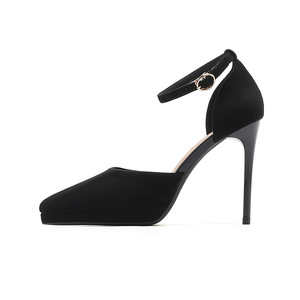 <span class=keywords><strong>Zapatos</strong></span> <span class=keywords><strong>de</strong></span> tacón <span class=keywords><strong>de</strong></span> aguja impermeables para <span class=keywords><strong>mujer</strong></span> con lazo, tacones puntiagudos, <span class=keywords><strong>talla</strong></span> grande, elegantes para banquete, boda, novia - Product Image 1