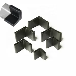 Almohadilla de goma en forma de L para muebles, Protector de piernas, antideslizante, triangular, para patas de Metal, marco de cama, cubiertas de pies de goma