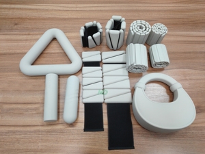 Barra de Ejercicios Portátil para Estiramiento de Cuerpo Completo y Entrenamiento del Core, con Bandas de Resistencia, Kit de Barra de Pilates para Gimnasio en Casa - Product Image 5
