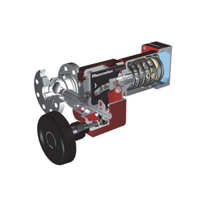 Válvula de Bola Masoneilan Camflex II Modelo 35002 con Posicionador Digital Personalizado SVI2 SVI3 SVI1000 4700 de Acero Inoxidable Cv 10-7000 - Product Image 2