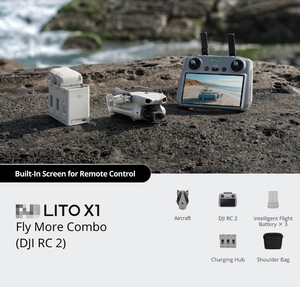 <span class=keywords><strong>Mini</strong></span> Dron Aéreo Lito X1 8K con GPS y Motor sin Escobillas para Principiantes, con Transmisión de Larga Distancia de 32 km, Giroscopio de 4 Ejes y Control Remoto de Plástico - Product Image 3