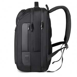 Sac à dos pour ordinateur portable de style anglais exécutif, imperméable, en nylon 1680D, avec USB, élégant, grand sac à dos antivol pour la journée - Product Image 3