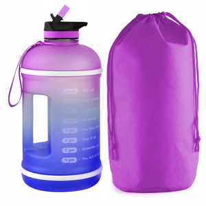 Passer <span class=keywords><strong>la</strong></span> commande directement 2.5l/demi gallon 64 oz <span class=keywords><strong>motivation</strong></span> bouteille d'eau avec de <span class=keywords><strong>la</strong></span> paille givré - Product Image 6