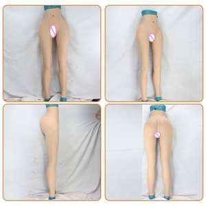 Pantalones Cortos con Vagina Artificial de Silicona Natural, Bragas con Vagina Artificial y Almohadillas de Glúteos de 0.8cm para Hombres Gay, Ladyboys y Trans - Product Image 3