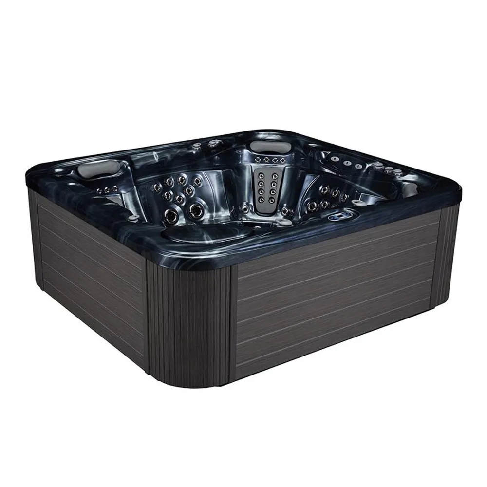 American outdoor whirlpool square hot tub jet pool spa