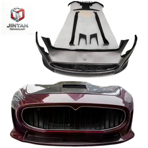 Kit carrosserie complet style DMC pour Maserati GranTurismo <span class=keywords><strong>GT</strong></span>, comprenant pare-chocs avant, jupes latérales, diffuseur arrière et spoiler. - Product Image 1