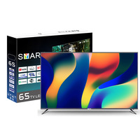 Televisor Inteligente Android TCL OEM Personalizado de 40-55 Pulgadas 2K/4K UHD 120Hz 16:09 LED Negro para Hotel con Puertos