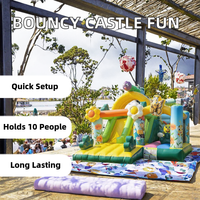 Château gonflable commercial super amusant pour petits enfants