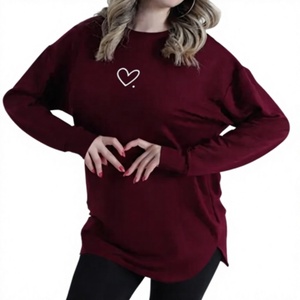 Sweat-shirt polaire imperméable pour femme, personnalisable avec logo avant et arrière, en coton écologique, coupe ample à épaules tombantes, couleur unie - Product Image 1