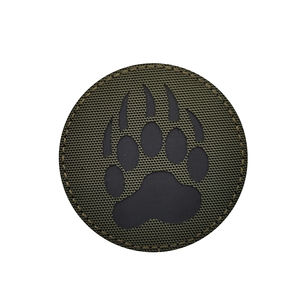 Laser Craft Animal Ours Griffes Tactique Animal Drôle Motif Patch Réfléchissant IR Griffes pour Tactique Coudre En Plein Air Sac Gilet - Product Image 5