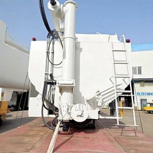 Remolque de alimentación a granel de acero de transmisión manual de 3 ejes de alta resistencia 55-60CBM <span class=keywords><strong>para</strong></span> ganadería y avicultura - Product Image 6