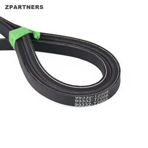 ZPARTNERS Correas dentadas recubiertas de goma, correa dentada automática negra, correa sincronizada para Toyota <span class=keywords><strong>CROWN</strong></span> - Product Image 1