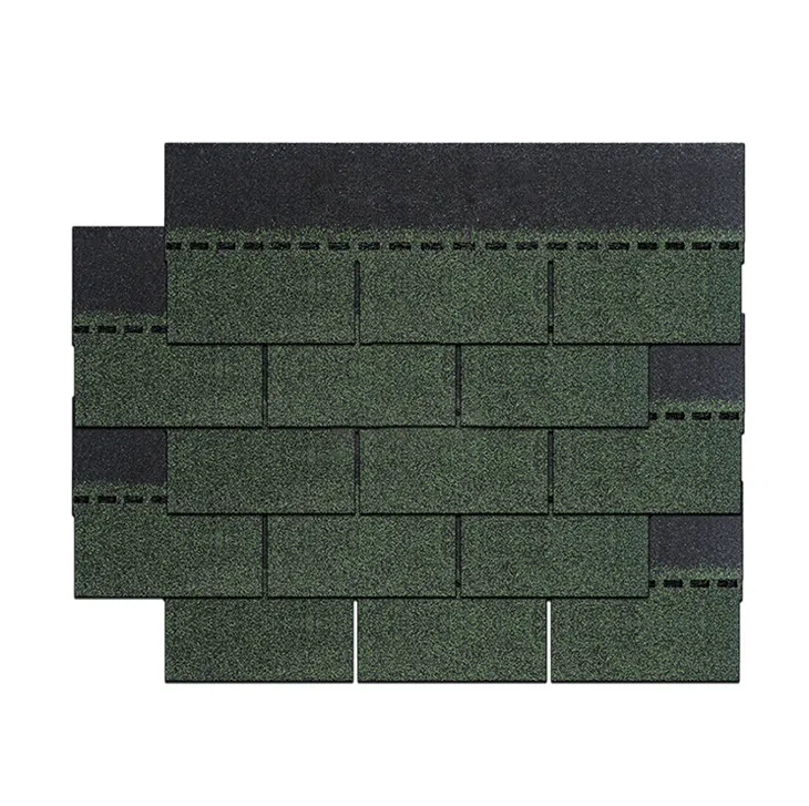 free sample high quality single layer green asphalt shingle building bitumen roofing tiles sheet roofing-shingles for kerala