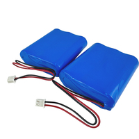 Batterie au lithium-ion 12V 3S1P DC légère, 2000mAh, 2200mAh, 2500mAh, 2600mAh, petite batterie rechargeable 12 volts pour éclairage LED
