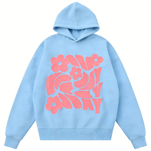 Sudadera con capucha de algodón y forro polar oversize para hombre, con diseño de araña, manga larga, cuello con capucha de ganchillo, efecto esponjoso, estilo Felpe Con Cappuccio - Product Image 4