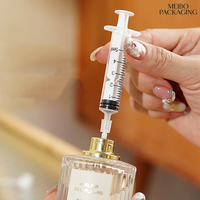 Botella de jeringa grande para llenar con perfume, aceite esencial o líquido perfumado