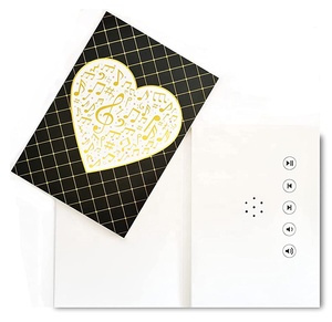 Tarjeta o Caja de Regalo Grabable DIY con Módulo de Sonido de Chip Musical MP3 Fácil de <span class=keywords><strong>Descargar</strong></span> y Cambiar, con Cable USB - Product Image 4