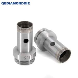 ดอกสว่านแกนเพชรสำหรับงานเผาแบบปรับแต่งได้ก้านเกลียวเปลือกหอยทะเลขนาด5มม. 6มม. สำหรับเหล็กหินอ่อนสำหรับเจาะเปลือกทะเล - Product Image 2