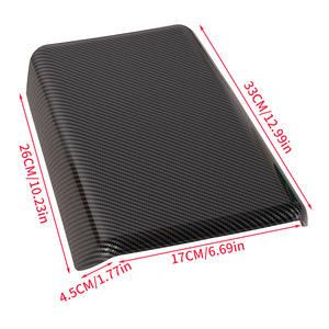 Tesla Model Y Rear Air Vent Protector 33x26x4.5cm ABS Carbon Fiber Style <b>Interior</b> <b>Accessory</b> - Product Image 1