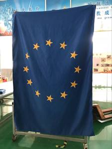 อลูมิเนียม Telescoping เสาธงยานยนต์การพิมพ์ดิจิตอลธงชาติ Telescopic คู่มือเสาธงโรงงานขายส่ง - Product Image 4