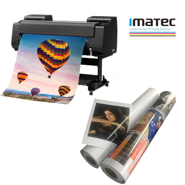 24 44 Inch Large Format Glossy Photo Paper Inkjet Printers 240 Gsm