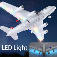 LONGXI 15.75 pouces RC avion avion télécommandé enfants A380 2CH jet télécommande avion de ligne modèle airbus jouets planeur pour enfant