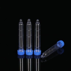 Tubo de ensayo para sedimentación de orina Taiyingkang de 12 ml, con tapa de rosca, fondo puntiagudo, material PS, estéril, envasado individualmente - Product Image 1