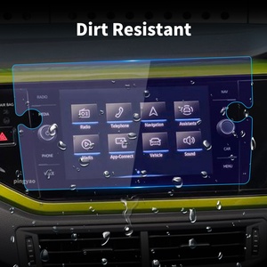 Protector de pantalla para <span class=keywords><strong>VW</strong></span> <span class=keywords><strong>Taigo</strong></span> <span class=keywords><strong>2023</strong></span>, película protectora de vidrio templado Carplay, consola central, pegatinas para coche, accesorios para vehículos multimedia - Product Image 2