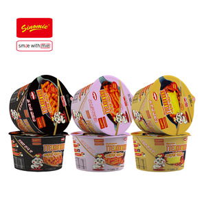 [SINOMIE] toptan fiyat 3 lezzet sıcak baharatlı tavuk & Carbonara & peynir sıcak baharatlı kore gıda tatlı Buldak pirinç kek Topokki - Product Image 1