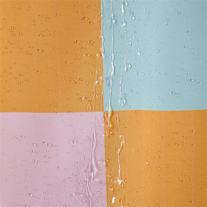 Cortina <span class=keywords><strong>de</strong></span> ducha <span class=keywords><strong>de</strong></span> <span class=keywords><strong>tela</strong></span> a cuadros multicolor, resistente al agua, arcoíris, colorida Cortina <span class=keywords><strong>de</strong></span> ducha estética moderna para <span class=keywords><strong>Baño</strong></span> - Product Image 3