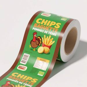 Custom Printed Matte <b>Zip</b> <b>Lock</b> Food Grade Plastic <b>Bags</b> for Snacks Soft Frozen Food Nuts & Candies with Logo Design - Product Image 1