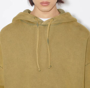 100% Cotton Blank Heavy Weight <b>Hoodies</b> <b>Thick</b> Custom Printing logo Drop Shoulder Flock Sweatshirt <b>Hoodies</b> <b>for</b> <b>Men</b> - Product Image 3