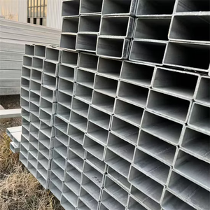 Tube carré et rectangulaire en acier doux galvanisé à chaud, tube en acier creux MS GI - Product Image 5