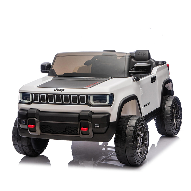 Licensed Jeeps Children's Four-Wheeled Ride-on Toy Kids Electric Car with Remote Control 2 Seater Electric Car for Children