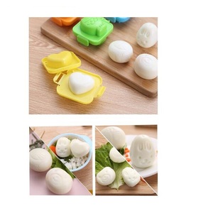 Varias formas Bento <span class=keywords><strong>Sushi</strong></span> arroz molde plástico utensilios <span class=keywords><strong>de</strong></span> cocina conejo pez oso corazón estrella huevo hervido moldes lindo huevo <span class=keywords><strong>de</strong></span> dibujos animados herramienta - Product Image 4