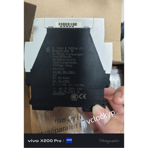 รีเลย์ตรวจสอบแรงดันไฟฟ้า Dold MK9054 0035938 DC15-150mV UH AC110V 5S วาริมิเตอร์มือสอง - Product Image 4