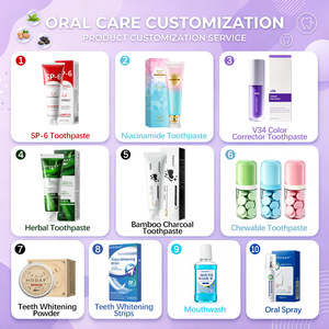 Pasta Dental Correctora de Color Morado <span class=keywords><strong>V34</strong></span> al por Mayor, Blanqueamiento Dental Instantáneo, Sin Peróxido, Sabor a Menta, 30 ml - Product Image 6